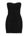 Elisabetta Franchi Woman Mini Dress Black Size 6 Polyamide In Black