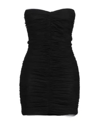 Elisabetta Franchi Woman Mini Dress Black Size 6 Polyamide