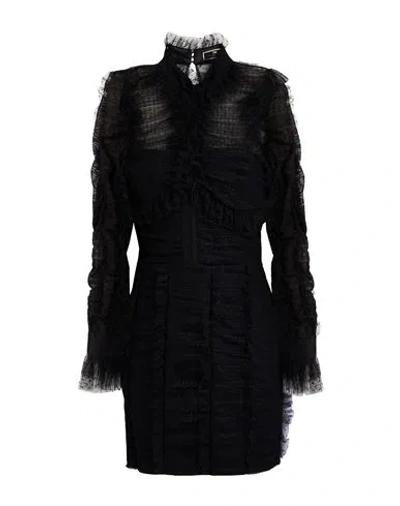 Elisabetta Franchi Woman Mini Dress Black Size 6 Polyester