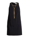 Elisabetta Franchi Woman Mini Dress Black Size 6 Polyester, Elastane