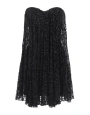 Elisabetta Franchi Woman Mini Dress Black Size 6 Polyester, Elastane, Viscose, Silk