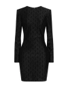 Elisabetta Franchi Woman Mini Dress Black Size 8 Polyamide, Elastane In Black