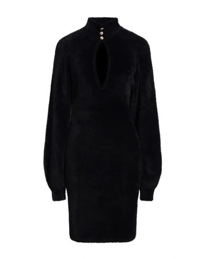 Elisabetta Franchi Woman Mini Dress Black Size 8 Polyamide, Elastane