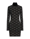 Elisabetta Franchi Woman Mini Dress Black Size 4 Polyamide, Viscose, Polyester In Black
