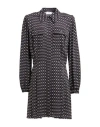Elisabetta Franchi Woman Mini Dress Black Size 8 Viscose, Polyester