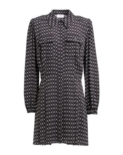 Elisabetta Franchi Woman Mini Dress Black Size 8 Viscose, Polyester