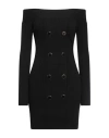 Elisabetta Franchi Woman Mini Dress Black Size 8 Viscose, Polyester, Polyamide In Black