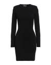 Elisabetta Franchi Woman Mini Dress Black Size 8 Viscose, Polyester, Polypropylene In Black