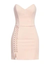 Elisabetta Franchi Woman Mini Dress Blush Size 4 Viscose, Elastane In Pink