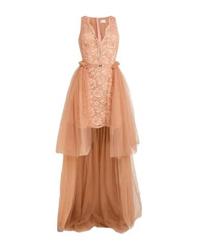 Elisabetta Franchi Red Carpet Woman Mini Dress Blush Size 10 Polyamide, Viscose In Pink
