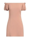 Elisabetta Franchi Woman Mini Dress Blush Size 8 Viscose, Acetate, Elastane In Pink