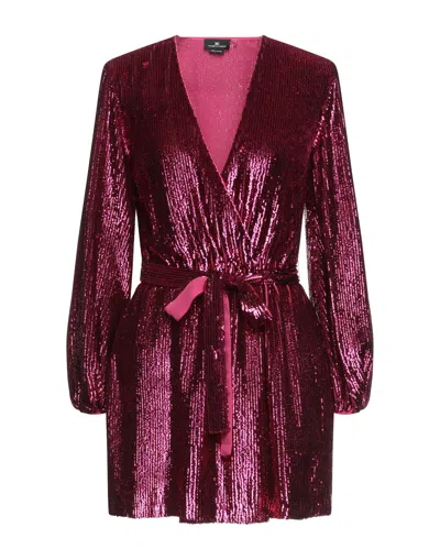 Elisabetta Franchi Short Dresses In Pink