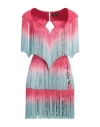 Elisabetta Franchi Short Dresses In Pink