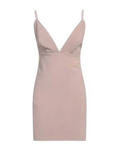 Elisabetta Franchi Woman Mini Dress Light Pink Size 8 Viscose, Elastane, Polyester