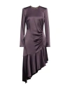 Elisabetta Franchi Woman Mini Dress Light Purple Size 8 Acetate, Viscose