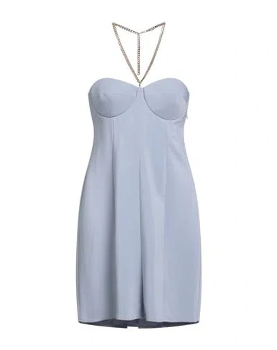 Elisabetta Franchi Woman Mini Dress Lilac Size 6 Viscose, Elastane In Purple