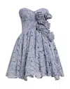 Elisabetta Franchi Short Dresses In Blue