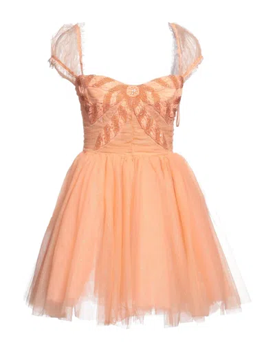 Elisabetta Franchi Short Dresses In Pink