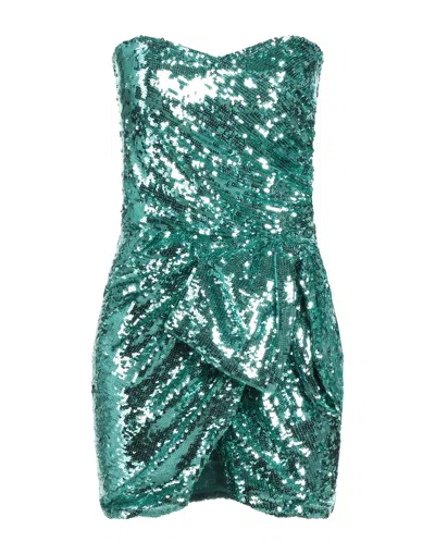 Elisabetta Franchi Short Dresses In Blue