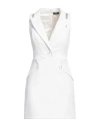 Elisabetta Franchi Woman Mini Dress White Size 4 Polyester, Elastane, Polyamide In White