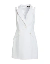 Elisabetta Franchi Woman Mini Dress White Size 8 Polyester, Elastane, Polyamide In White