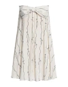 Elisabetta Franchi Woman Mini Dress White Size 8 Viscose In White