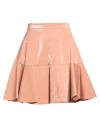 Elisabetta Franchi Woman Mini Skirt Antique Rose Size 4 Viscose, Polyester, Cotton, Metal, Polyureth