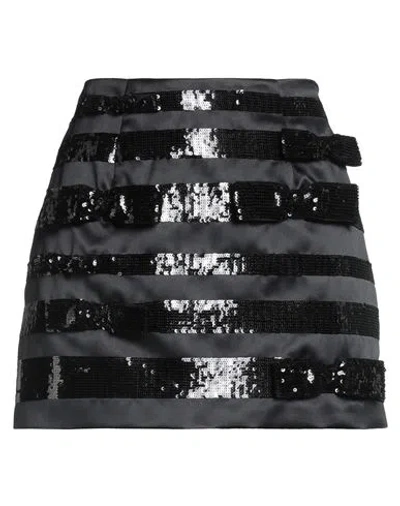 Elisabetta Franchi Woman Mini Skirt Black Size 4 Polyester