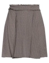 Elisabetta Franchi Woman Mini Skirt Black Size 4 Viscose In Black