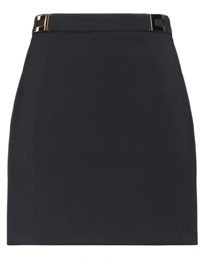 Elisabetta Franchi Woman Mini Skirt Black Size 6 Polyester, Elastane