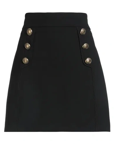 Elisabetta Franchi Woman Mini Skirt Black Size 8 Polyester