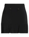 Elisabetta Franchi Woman Mini Skirt Black Size 8 Viscose, Elastane