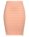 Elisabetta Franchi Woman Mini Skirt Blush Size 6 Polyester, Elastane In Pink