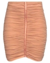 Elisabetta Franchi Woman Mini Skirt Camel Size 8 Polyamide