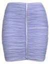 Elisabetta Franchi Woman Mini Skirt Lilac Size 4 Polyamide