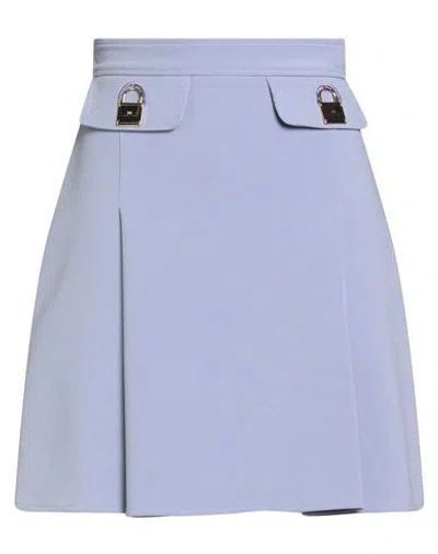 Elisabetta Franchi Woman Mini Skirt Lilac Size 4 Polyester, Elastane In Purple