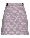 Elisabetta Franchi Woman Mini Skirt Taupe Size 6 Polyester, Elastane In Grey