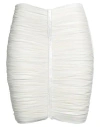 Elisabetta Franchi Woman Mini Skirt White Size 6 Polyamide, Elastane