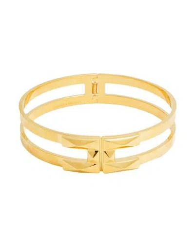 Elisabetta Franchi Woman Necklace Gold Size - Brass