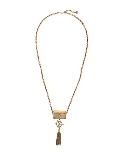Elisabetta Franchi Woman Necklace Gold Size - Metal