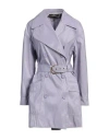 Elisabetta Franchi Woman Overcoat & Trench Coat Lilac Size 6 Polyester In Purple
