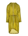 Elisabetta Franchi Woman Overcoat Acid Green Size 6 Polyurethane