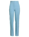 Elisabetta Franchi Woman Pants Azure Size 6 Polyester, Elastane In Blue