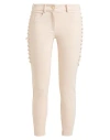 Elisabetta Franchi Woman Pants Beige Size 8 Polyamide, Elastane In Beige