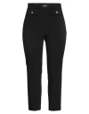 Elisabetta Franchi Front Pleated Pants With 4 Pockets In Black