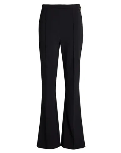 Elisabetta Franchi Woman Pants Black Size 10 Polyester, Elastane In Black