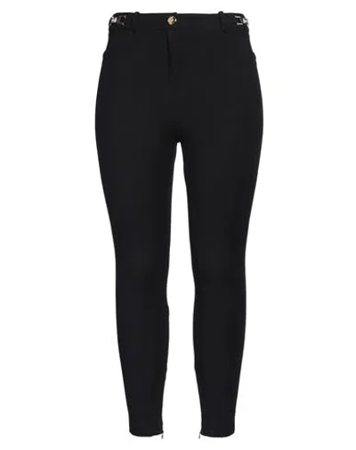Elisabetta Franchi Woman Pants Black Size 8 Viscose, Cotton, Polyamide, Elastane In Black