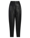 Elisabetta Franchi Woman Pants Black Size 10 Viscose, Wool, Polyamide In Black