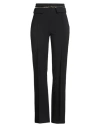 Elisabetta Franchi Woman Pants Black Size 12 Polyester, Elastane