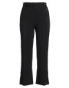 Elisabetta Franchi Woman Pants Black Size 12 Polyester, Elastane In Black